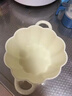漢泊科奶fufu雙耳大湯碗陶瓷面碗家用大容量泡面碗ins大湯碗螺螄粉碗勺 【2升】水桶形湯碗+大湯勺 曬單實拍圖