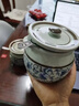 卡洛樂(lè )陶瓷耐高溫豬油罐老式家用廚房油潑辣椒專(zhuān)用罐子帶蓋鹽罐子青花瓷 【防裂】小號青花+勺 280ml 曬單實(shí)拍圖