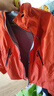 迪卡儂（DECATHLON）硬殼沖鋒衣男女春秋登山防風(fēng)防水單層夾克風(fēng)衣運動(dòng)外套MH500 2024 霞光橙（男女同款）- 亞洲款 新款上市 L 曬單實(shí)拍圖