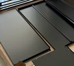 宜家（IKEA）RUDSTA魯德斯塔儲物柜客廳展示柜玻璃柜手辦墻角收納柜 煤黑色80x37x120cm 曬單實(shí)拍圖