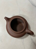藏壺天下 宜興純手工紫砂壺原礦名家紫砂茶具小容量泡茶壺仿古壺 紫泥 220ml 曬單實(shí)拍圖