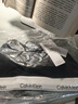Calvin Klein內(nèi)衣【摩登引力帶】女士ck可卸墊無鋼圈輕運動背心式文胸QF7586AD UB1-太空黑 M 曬單實拍圖