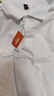 羅蒙兒童白色長(cháng)袖polo衫男女童T恤打底衫學(xué)生班服校園服飾  白色 180 曬單實(shí)拍圖