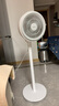 美的（Midea）【暴風(fēng)循環(huán)】空氣循環(huán)扇大風(fēng)量搖頭電風(fēng)扇家用臺式落地扇輕音臥室節能小風(fēng)扇柔風(fēng)輕羽扇 FGA24TQ 曬單實(shí)拍圖