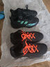 adidas「異爆」XENOBURST緩震回彈團隊款實戰(zhàn)籃球鞋男阿迪達斯 黑色/碳黑   42 曬單實拍圖