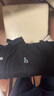 哈吉斯（HAZZYS）男裝 25夏上衣多色短袖POLO衫ASTZE0CBX71 黑色BK 2XL（185/104A5 曬單實(shí)拍圖
