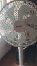 格力（GREE）電風(fēng)扇7葉輕音電風(fēng)扇立式家用節能柔風(fēng)落地扇臺式桌面小型風(fēng)扇大風(fēng)量搖頭宿舍電扇 FS-3015h7白色機械款 曬單實(shí)拍圖