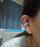 韶音（SHOKZ）動(dòng)鈦圈OpenDots ONE 開(kāi)放式藍牙耳機耳夾式耳機藍牙跑步運動(dòng)無(wú)線(xiàn)E310 田曦薇同款柔霧粉 曬單實(shí)拍圖
