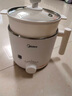 美的（Midea） 電煮鍋 家用多功能小煮鍋 宿舍學(xué)生鍋智能電鍋小功率電熱火鍋泡面鍋 蒸煮一體鍋 1.7L 【0涂層不銹鋼內(nèi)膽+蒸籠】XZE1614 曬單實拍圖