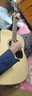 雅馬哈（YAMAHA）FG830 原聲款 實木單板 初學(xué)進(jìn)階民謠吉他41英寸吉它亮光原木色  曬單實拍圖