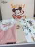 迪士尼嬰兒衣服新生兒見(jiàn)面禮實(shí)用禮盒嬰幼兒用品0-6個(gè)月夏季待產(chǎn)包 【禮盒款】四季粉色米妮26件套 59cm (衣長(cháng)約50CM，適合0-3個(gè)月) 曬單實(shí)拍圖