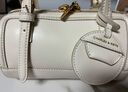 CHARLES&KEITH拼色掛飾手提斜挎包波士頓包生日禮物CK2-30671730 Cream奶白色 小包 曬單實(shí)拍圖