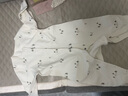 babylove嬰兒連體衣春秋季加厚哈衣爬服男女寶寶簡(jiǎn)約保暖衣服雪林松語(yǔ) 雪林松語(yǔ) 80cm 曬單實(shí)拍圖
