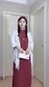 茯見(jiàn)旗袍披肩外搭旗袍外套斗篷春秋百搭開(kāi)衫搭配日常2025新款 國風(fēng)披肩外搭【暖玉落-白色】 曬單實(shí)拍圖