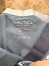 諾帝卡（NAUTICA）【3條裝】純色棉質(zhì)平角褲透氣中腰男士?jì)妊?灰藍*2+深海藍 XL 曬單實(shí)拍圖