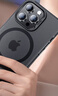 邦克仕（Benks）適用蘋果15 Pro Max手機(jī)保護(hù)殼 iPhone15promax防摔磁吸殼 輕砂耐磨男女款保護(hù)套不易沾指紋 灰 曬單實(shí)拍圖