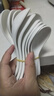 十詠密胺小湯勺 食堂餐廳飯店仿瓷塑料小勺調羹湯匙10個(gè)裝SY-5006 曬單實(shí)拍圖