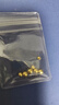 吾皇老金黃金小金珠足金999古法DIY配件手串散珠金珠子轉運珠送禮 約0.06g 曬單實(shí)拍圖