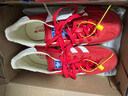 阿迪達斯（adidas）三葉草男女鞋GAZELLE INDOOR低幫休閑鞋IF1808紅白38 曬單實(shí)拍圖