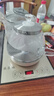 益茶福全自動上水電熱水壺底部上水嵌入式茶臺功夫茶燒水壺飲水燒水一體機抽水玻璃煮茶壺保溫泡茶壺 SQ-008金色玻璃套裝 1L 曬單實拍圖