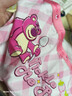 迪士尼兒童內(nèi)褲女童抗菌棉平角褲草莓熊女短褲三角褲SS96116 搭色4 130 曬單實(shí)拍圖