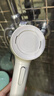 四季沐歌（MICOE）增壓淋浴花灑噴頭 淋浴噴頭淋浴頭花灑單頭奶白色單手持花灑HS154 曬單實(shí)拍圖