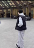 潮牌馬甲男女同款羽絨棉服立領(lǐng)背心外穿加厚保暖寬松坎肩百搭外套 黑色 2XL 曬單實(shí)拍圖