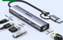 綠聯(lián)USB3.0轉千兆網(wǎng)口網(wǎng)線(xiàn)轉接頭 USB-C拓展塢分線(xiàn)器RJ45網(wǎng)口轉換器集線(xiàn)器適用蘋(píng)果16筆記本電腦臺式機 曬單實(shí)拍圖