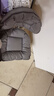喻品換鞋凳滑輪矮凳萬(wàn)向輪小凳子家用帶娃懶人美縫靠背椅HK5212灰色 曬單實(shí)拍圖