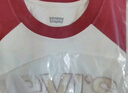 Levi's【新年系列】?jì)和L(cháng)袖T恤2025新年秋季新款男童女童童裝紅色拜年 糖果白 140 /68 【建議身高128-140cm】 曬單實(shí)拍圖