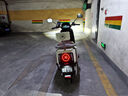 愛瑪電動摩托車輝騰72V32AH長續(xù)航130KM高顏值外賣家用舒適出行智能電動車 茶白 曬單實拍圖