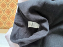 蕉下（beneunder）打底衫女高領(lǐng)修身秋冬新品長袖肌底衣?lián)u粒絨親膚內(nèi)搭上衣高暖 【雙面絨】漫暮黑 M 曬單實拍圖