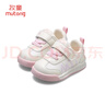 牧童童鞋嬰兒學(xué)步鞋春秋款男童機(jī)能軟底面包鞋女寶寶鞋子 椋鳥粉18 曬單實(shí)拍圖