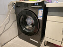 TCL超旋風(fēng)10公斤變頻滾筒洗衣機(jī)全自動家用超薄1400轉(zhuǎn)1.2洗凈比MIX速溶洗以舊換新國家補(bǔ)貼G100V3R-BS 曬單實(shí)拍圖