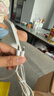 原奘 適用天貓精靈智能音箱充電器 X1/C1/CCL/IN方糖R2曲奇M1電源適配器 直頭 4.0mm 一只 曬單實(shí)拍圖