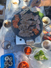 MAD SHARK德國(guó)進(jìn)口卡式爐烤盤家用韓式麥飯石烤肉盤煎烤盤戶外多功能烤肉盤 明火燒烤盤34CM 曬單實(shí)拍圖