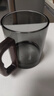 泥也水杯玻璃杯子馬克杯茶杯個(gè)人專(zhuān)用高端家用辦公室喝水杯無(wú)鉛玻璃杯 曬單實(shí)拍圖