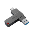 ThinkPlus聯(lián)想128GB Type-C USB3.2 雙接口U盤(pán)手機電腦通用大容量 辦公商務(wù)u盤(pán)TPU301系列 曬單實(shí)拍圖