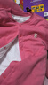 良良（liangliang）兒童秋衣套裝兒童內衣嬰兒衣服春秋款純棉保暖套裝可外穿 咕咪粉·秋冬正襟·110cm 內衣套裝 曬單實(shí)拍圖
