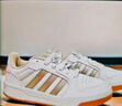 adidas ENTRAP美式校園風(fēng)低幫運(yùn)動(dòng)板鞋少年感復(fù)古籃球鞋阿迪達(dá)斯 白/金色   38 曬單實(shí)拍圖