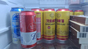 百威啤酒TOP淡色拉格450ml*18聽整箱裝新老包裝交替發(fā)貨 中秋送禮  曬單實拍圖