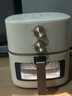 美的（Midea）空氣炸鍋不用翻面可視大容量家用全自動(dòng)烤箱多功能不粘易洗觸控微蒸汽嫩烤免翻面炸烤一體 KZE5089【雙旋鈕控溫時(shí)丨免翻面】 5L 曬單實(shí)拍圖