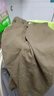 森馬（Semir）休閑褲女長(cháng)褲腰帶ins潮秋季磨毛做舊打褶闊腿褲101524127020B 曬單實(shí)拍圖