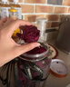 力威豹云南墨紅玫瑰頭水花120g/罐超大朵頭茬凍干花中秋禮盒員工福利 曬單實(shí)拍圖
