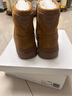 百麗（Belle）周雨彤同款暖墩墩雪地靴女25冬新商場(chǎng)款厚底增高短靴E6C1DDD5預售 棕色-中筒 36 曬單實(shí)拍圖