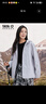 鴨鴨（YAYA）【梓渝同款】輕殼羽絨服男女同款2025年冬季新款戶(hù)外防風(fēng)薄款外套 青光黑色【軟殼輕羽絨服2合1】 XL (180) 【推薦150-170斤】 曬單實(shí)拍圖