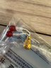 中國黃金（CHINA GOLD）黃財神鴻運(yùn)招財時尚手鏈女白水晶足金手串紀(jì)念日生日禮物送女朋友 三通葫蘆白水晶手串 曬單實(shí)拍圖