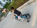 九號（Ninebot）兒童自行車(chē)4-8歲單車(chē)鋁合金腳踏車(chē)藍色16寸適合身高105-135cm 曬單實(shí)拍圖