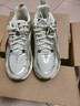李寧逍遙復古跑步鞋男鞋25新款舒適透氣通勤百搭運動(dòng)鞋ARXV003 曬單實(shí)拍圖