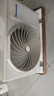 松下（Panasonic）1匹/1.5匹空調掛機節能省電大風(fēng)量直流變頻冷暖兩用 納諾怡除菌家用壁掛式空調 家電以舊換新補貼 大1匹 三級能效 瀅風(fēng)三代【JM26K430Q】 曬單實(shí)拍圖